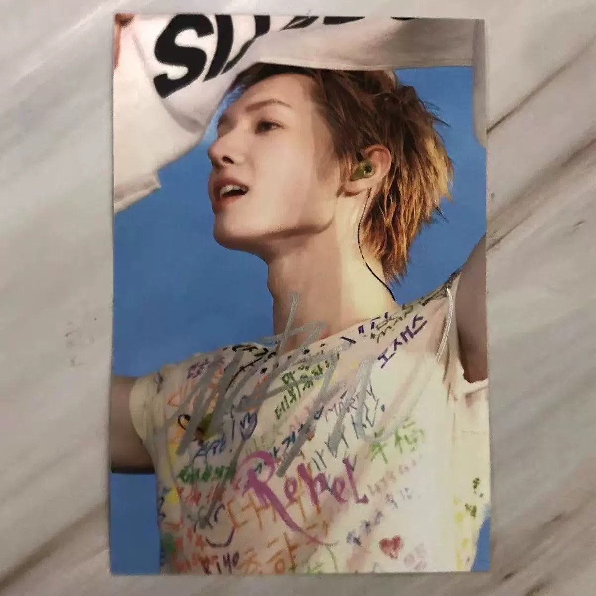 CORTIS MARTIN Autograph Photos Signature Fidelity Gifts 6 Inch 马丁CORTIS集体亲签