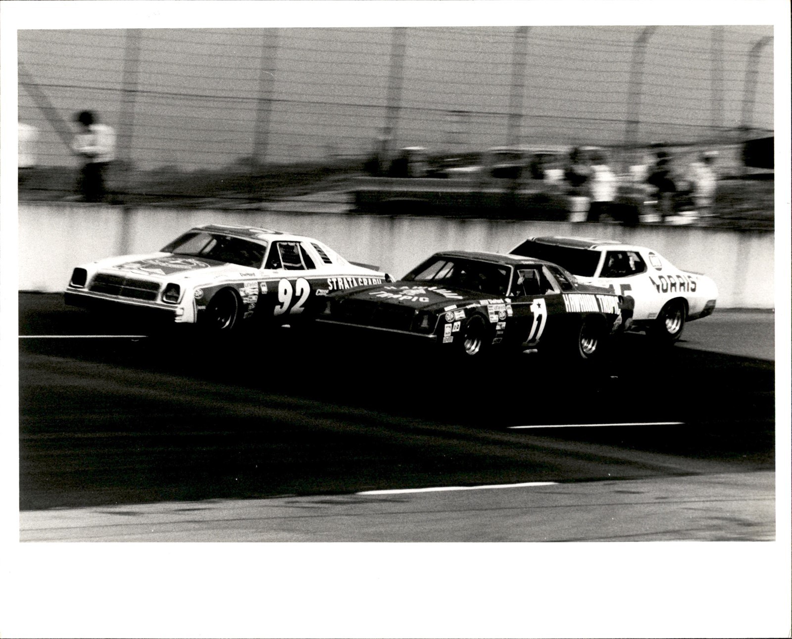LD439 Original Photo NASCAR ROOKIE SKIP MANNING DARRELL WALTRIP DONNIE ALLISON