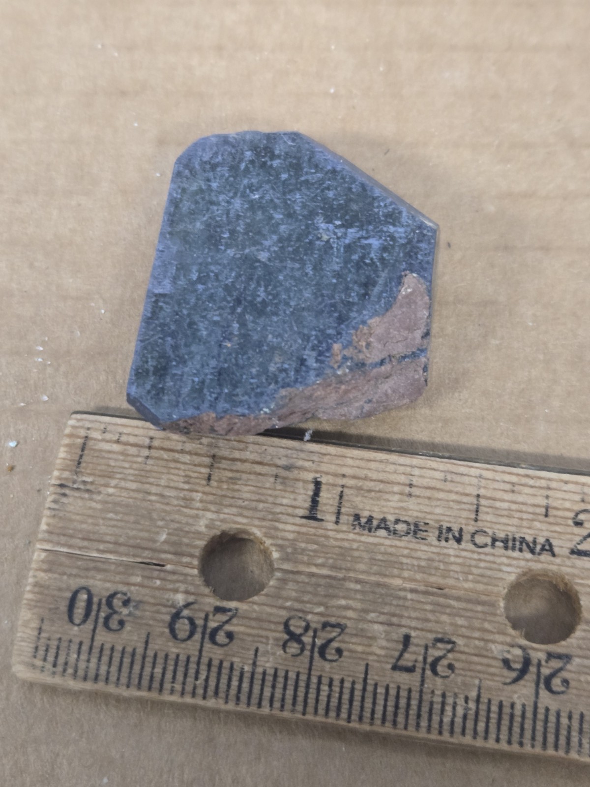 Rare Vivianite specimen