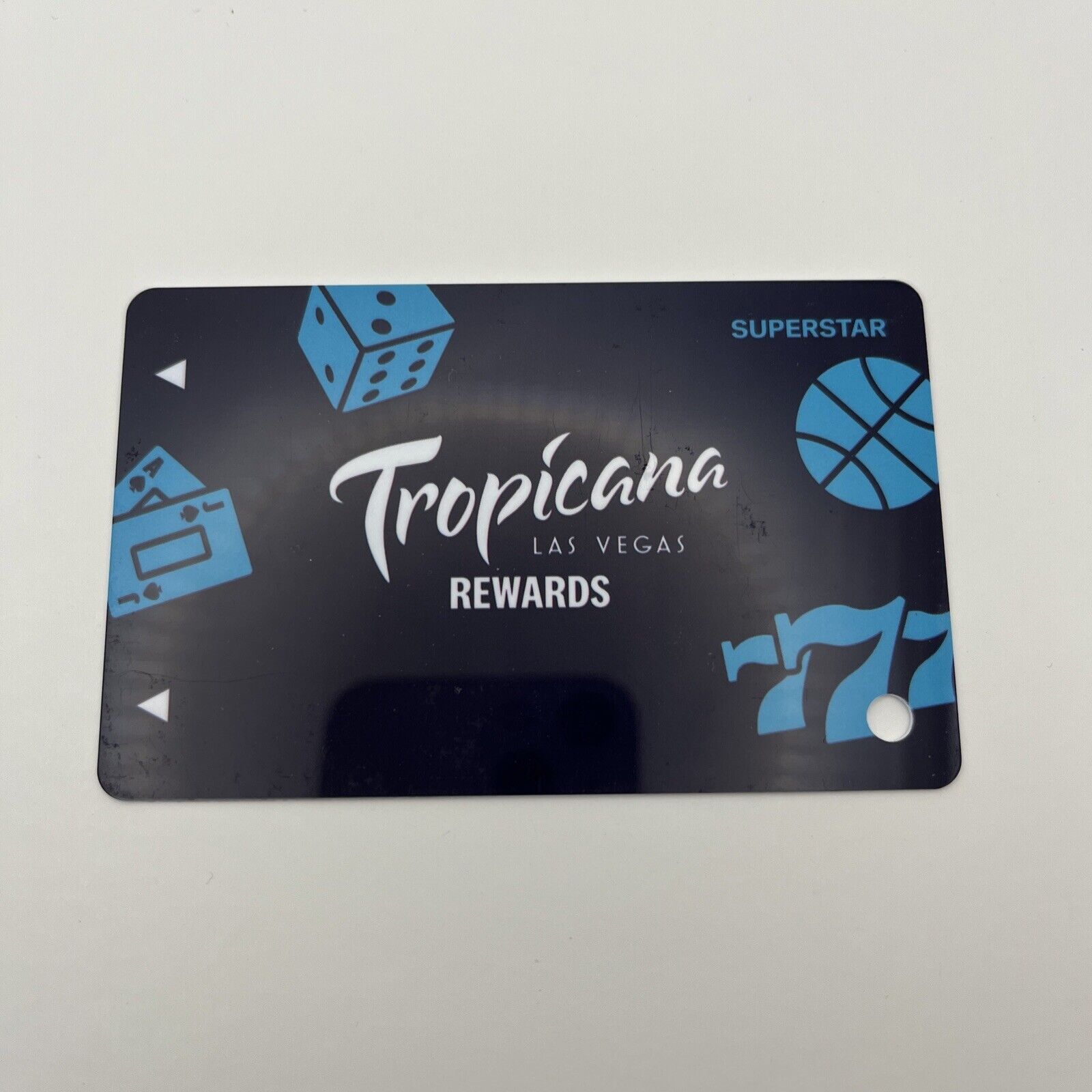 Obsolete TROPICANA Las Vegas Casino Players Card SuperStar NEW