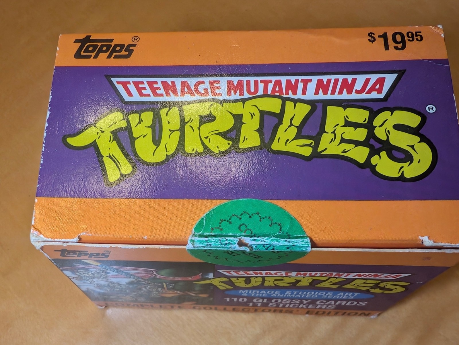 1989 Teenage Mutant Ninja Turtles Collector's Edition Sealed Set 121 110+11