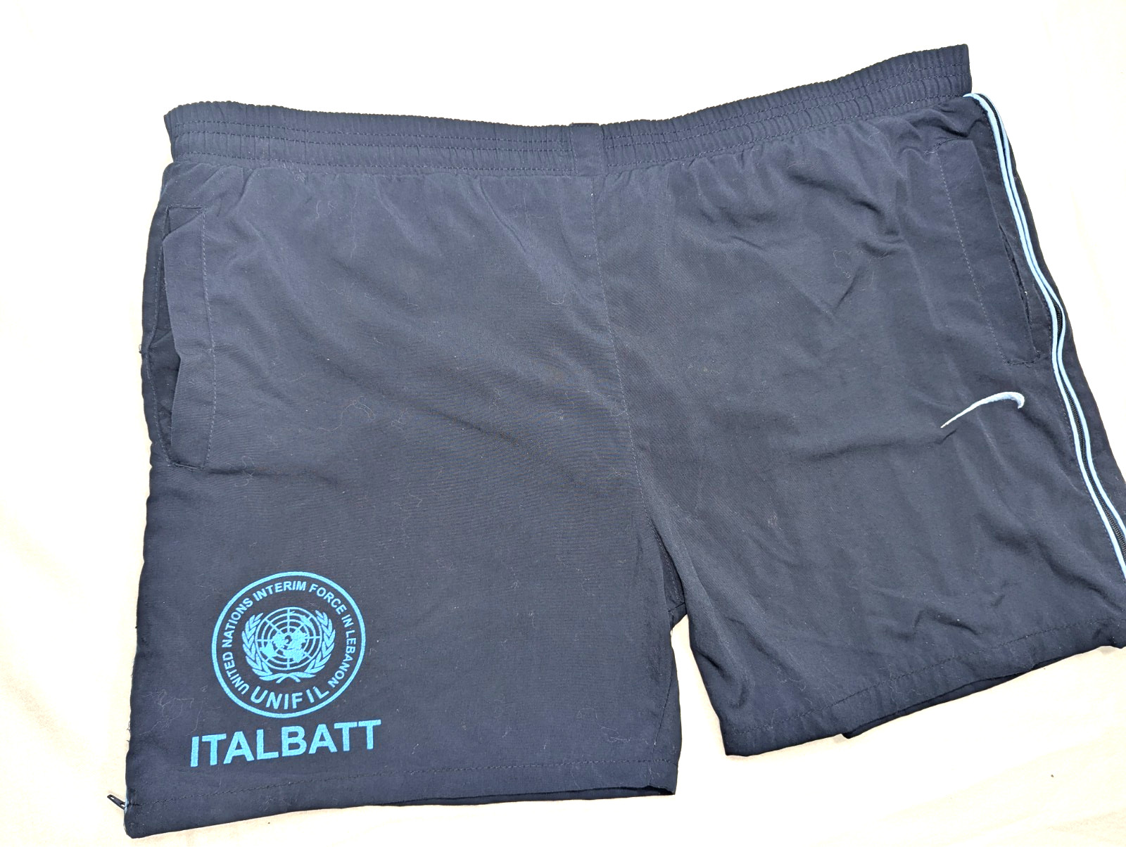 Italian Army Lebanon UN Shorts UNIFIL ITALBATT Military Deployment PT Gym