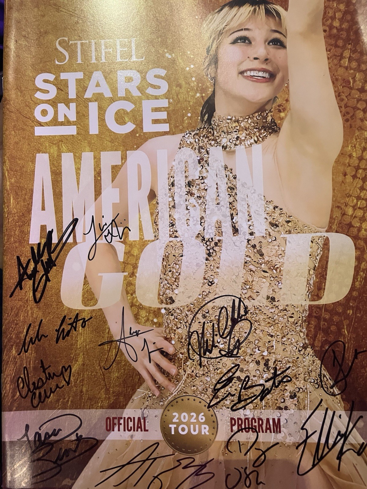 *Signed* 2026 Stars on Ice Signed Autographs Alysa Liu Amber Glen Ilia Malinin