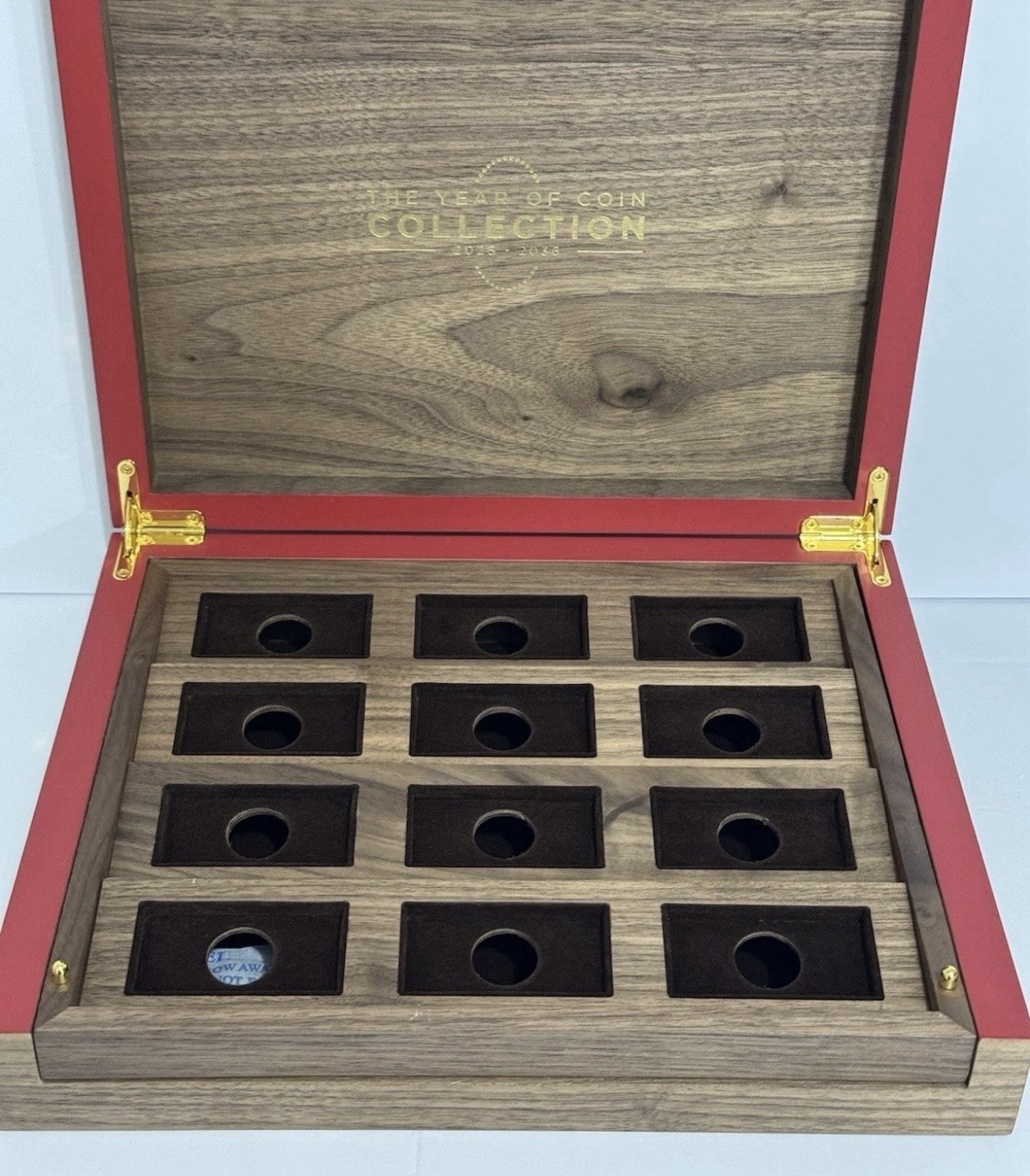 Davidoff Year Of The Coin Collection Limited Edition Accessory Storage Box