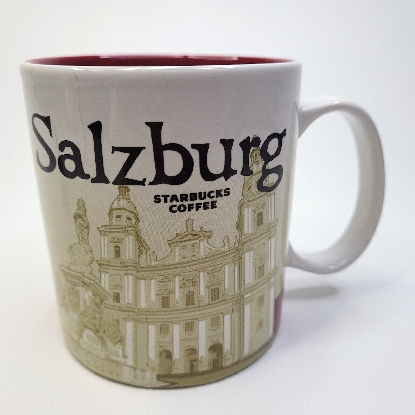RARE 2015 Starbucks SALZBURG Austria Global Icon Collector Series Mug 16 Ounces