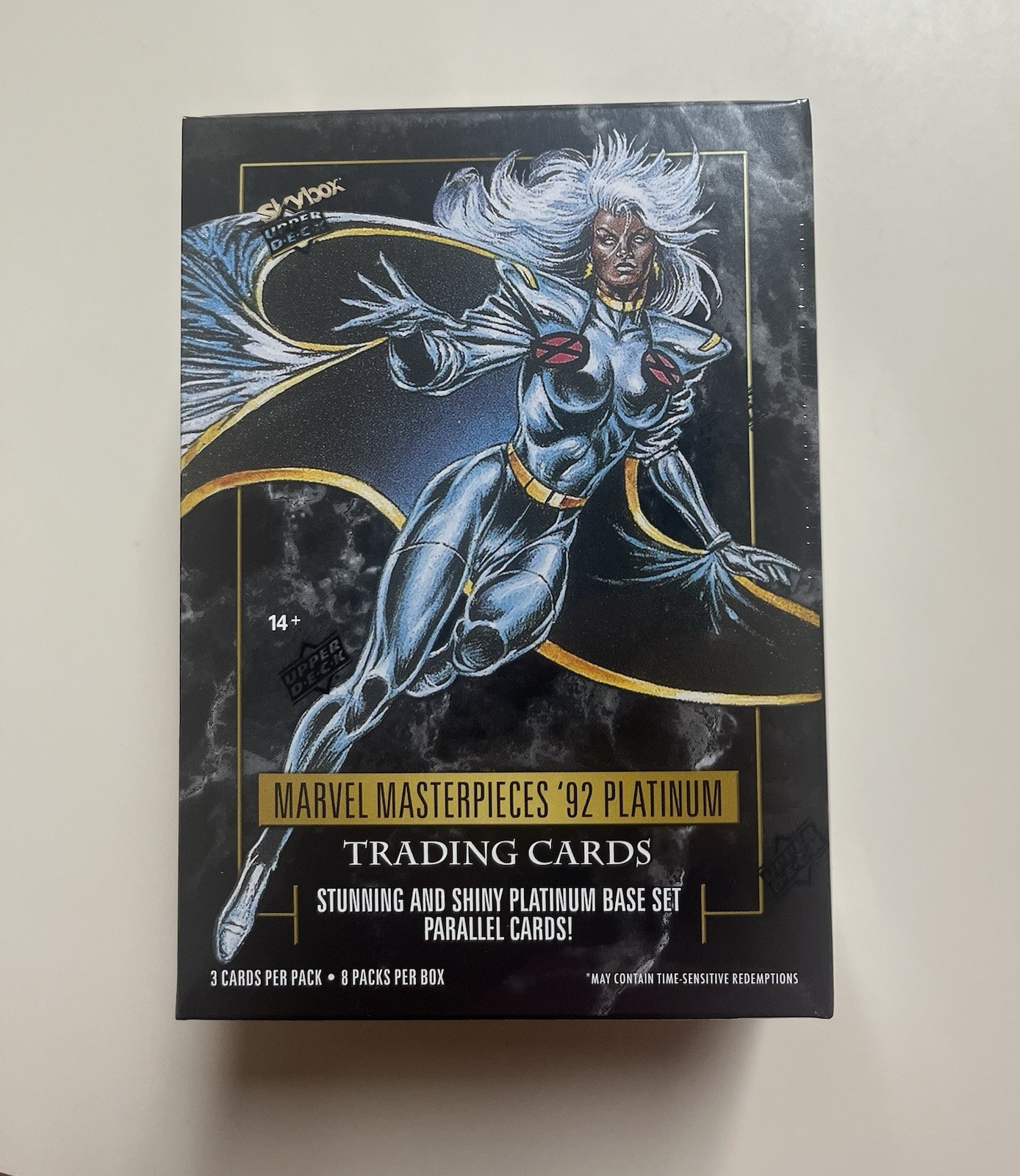 Marvel Masterpieces '92 Platinum Blaster Box (Upper Deck 2024) Factory Sealed