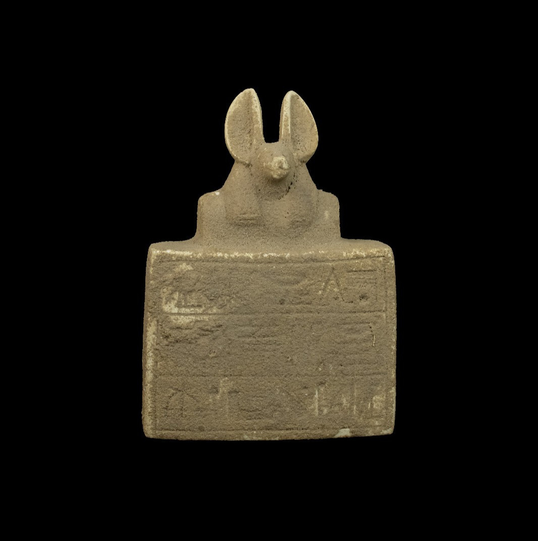 Authentic Egyptian Statue Rare Egyptian Antiquities God Anubis Pharaonic BC