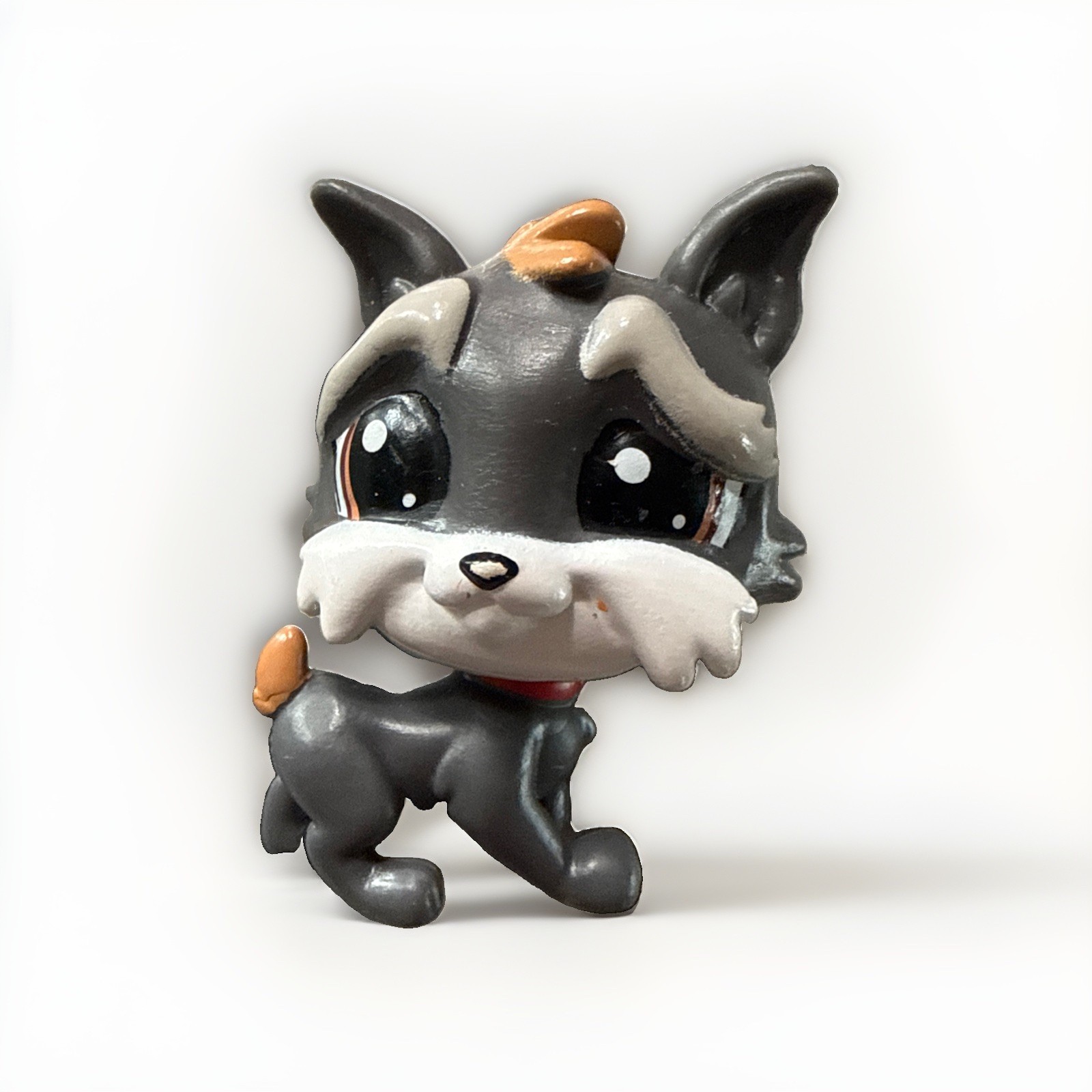 Littlest Pet Shop LPS 180 Jedson Whitebeard (#180) Terrier Dog