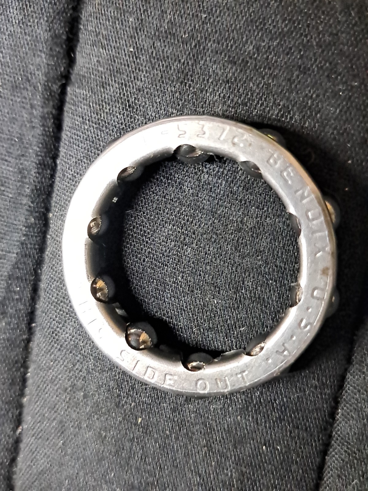 Vintage NOS Bendix F-5372 Hub Bearing Retainers Coaster Brake Schwinn - PAIR