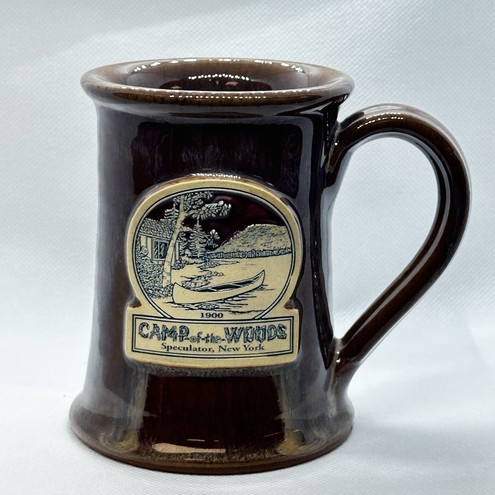Deneen Pottery Coffee Mug Camp Of The Woods Speculator N.Y. Deneen Pottery Coffee Mug Camp Of The Woods Speculator N.Y.