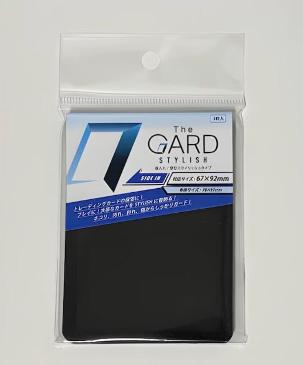 The GARD STYLISH 3 pieces in 1 SET Protect your trading cards storage sleeve New