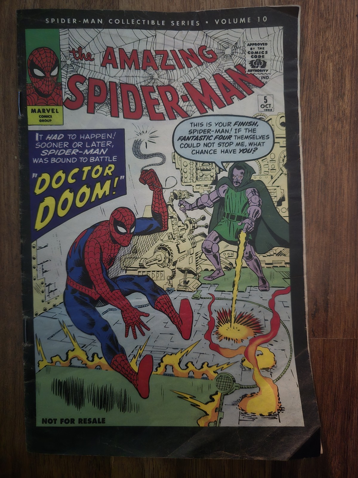 Amazing Spider-Man #5 1963 Doctor Doom Vintage Marvel Comic Amazing Spider-Man #5 1963 Doctor Doom Vintage Marvel Comic