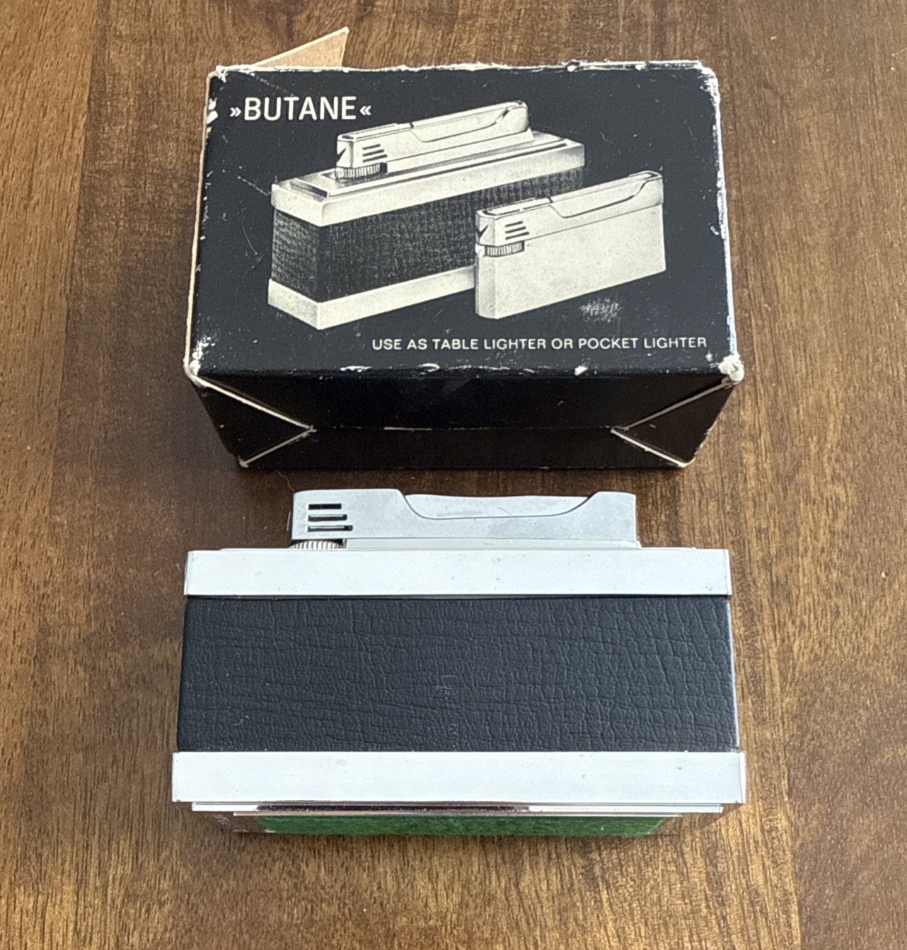 Vintage Swank Chronex 3000 Convertible Butane Table Lighter Western Germany