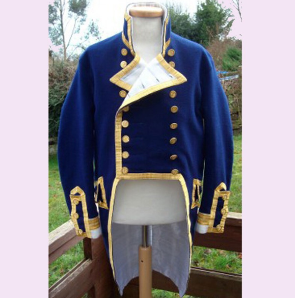 1812 Regulation British Naval full dress jacket (1812captain). military hussar j