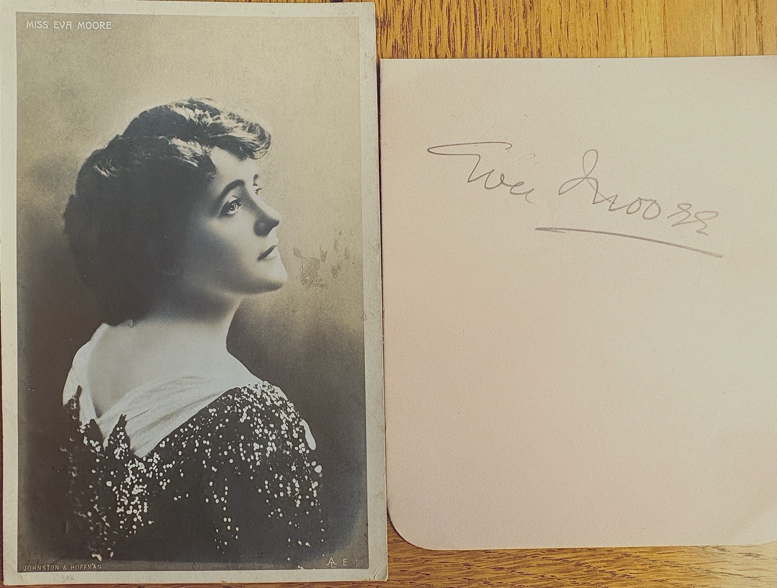 EVE MOORE 1868-1955 Suffragette /Actress Ruth Dunning / Kathleen Harrison Actors