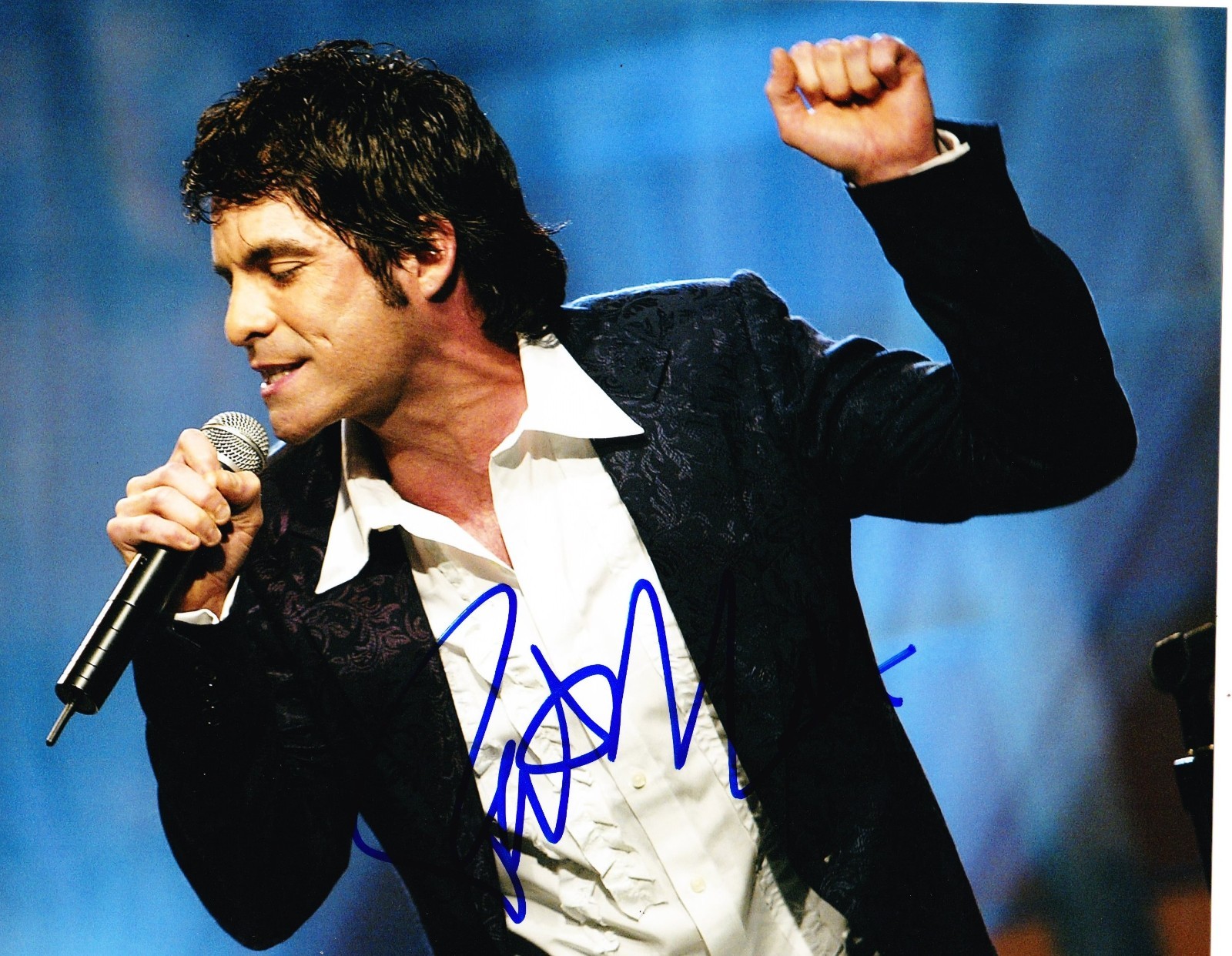 PAT MONAHAN SIGNED 8X10 PHOTO AUTHENTIC AUTOGRAPH TRAIN HEY SOUL SISTER COA B