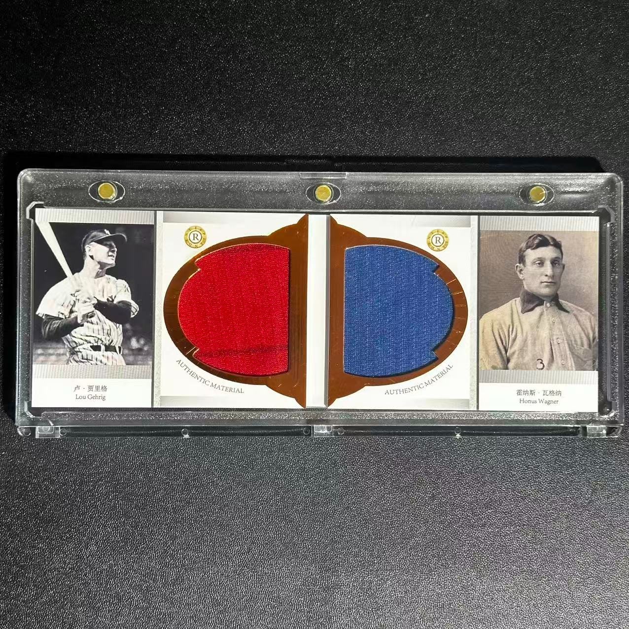 Lou Gehrig  Honus Wagner 53/99  Eternal Revelation 2026 Booklet Relic A6