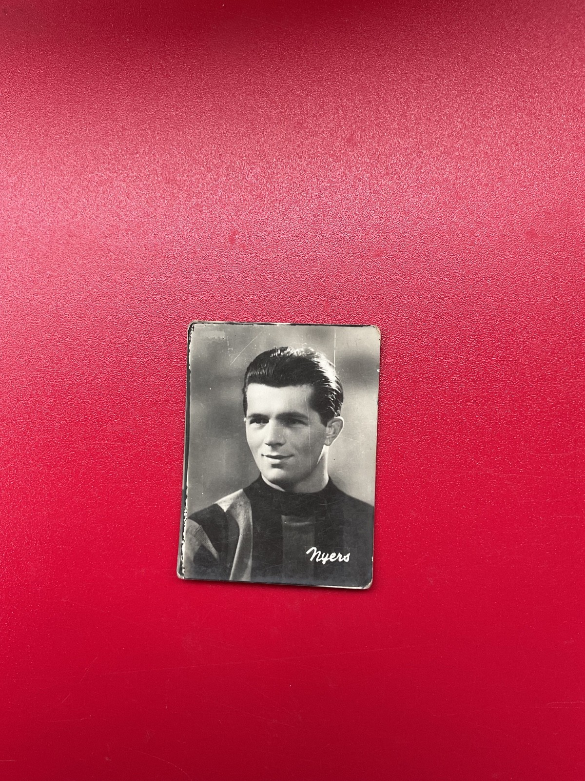 1951? Istvan Nyers Rare Card/Figurina Industria Lombarda Inter Hungary 1951? Istvan Nyers Rare Card/Figurina Industria Lombarda Inter Hungary