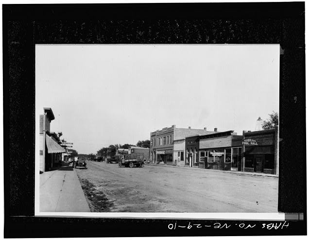 Photo:Niobrara Nebraska 1900s Niobrara Valley Bank Fifth Ave Maple St