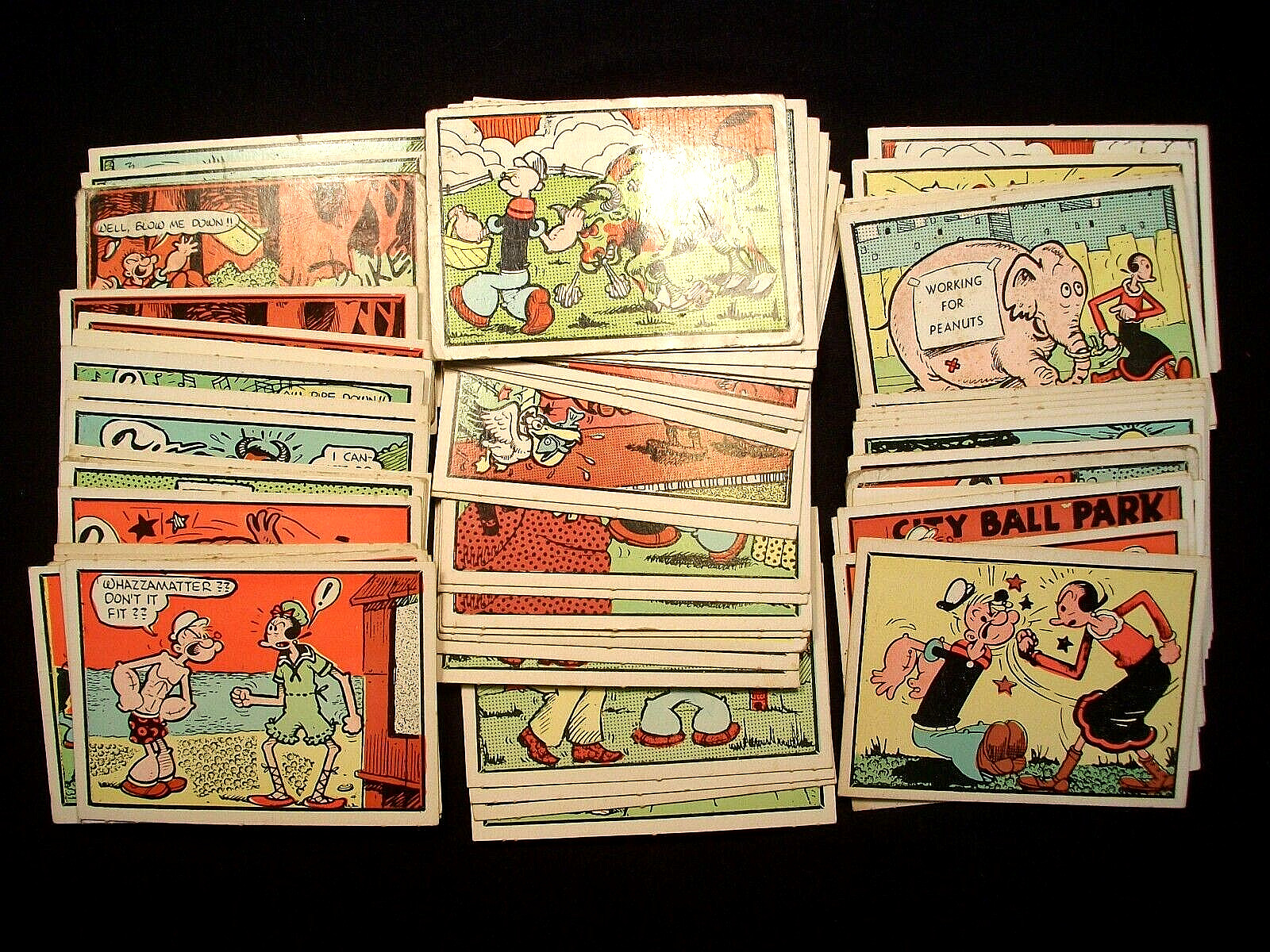 1959 Ad-Trix POPEYE cards QUANTITY U-PICK AS YOU NEED READ DESCRIPTION FOR LIST