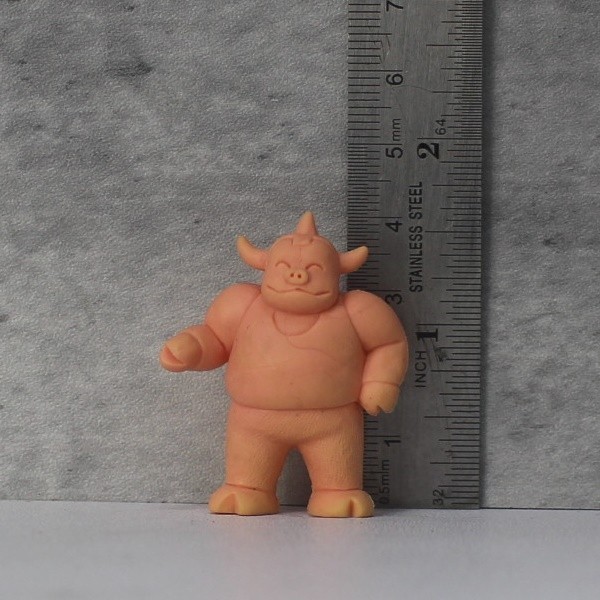 Vintage Kinnikuman M.U.S.C.L.E. Eraser Kinkeshi Figure -#032 Kington Pig K148