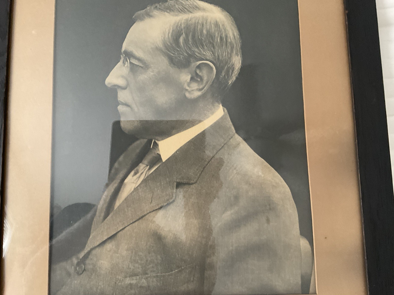 Woodrow Wilson (1856-1924) - 28th president of the US - Rare signed photo - 1919 Woodrow Wilson (1856-1924) - 28th president of the US - Rare signed photo - 1919