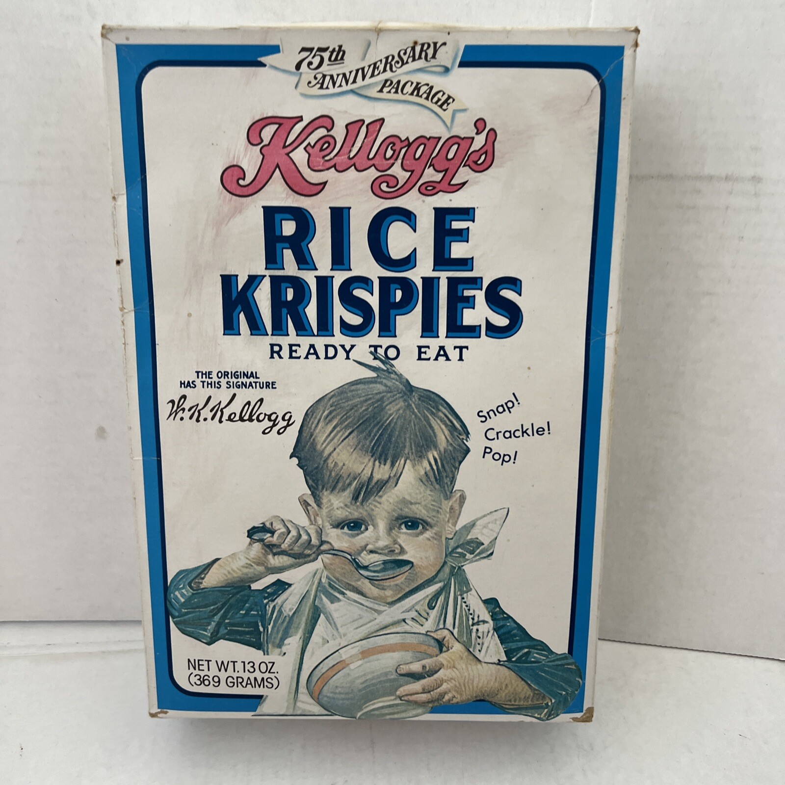 1981 KELLOGG'S Rice Krispies 75th Anniversary ~NEW and Sealed