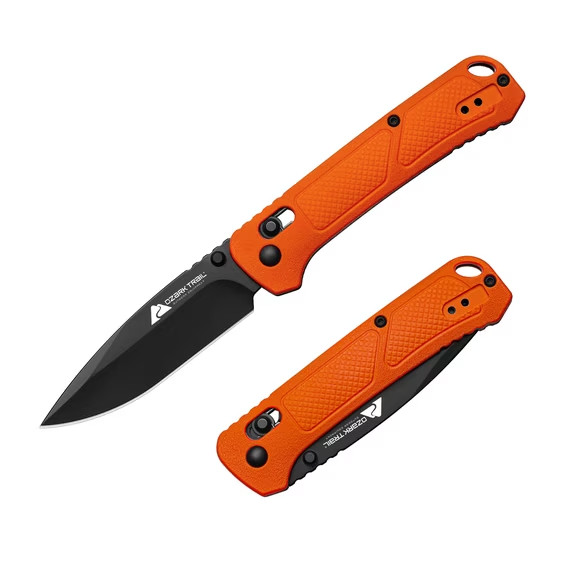 Ozark Trail 7.5 inch Slide Lock Folder Folding Knife with Ball Bearing 3.3 inch Ozark Trail 7.5 inch Slide Lock Folder Folding Knife with Ball Bearing 3.3 inch