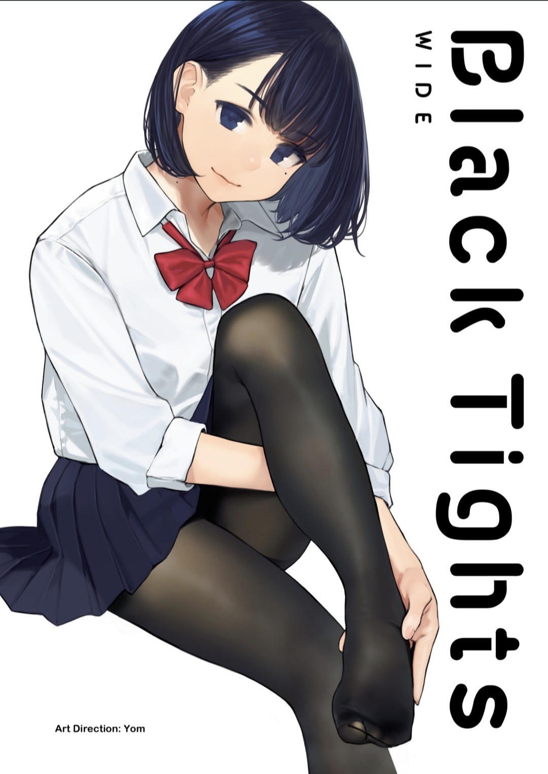 Black tights Kuro tights WIDE GRAPHICTION BOOKS Girls Art Book