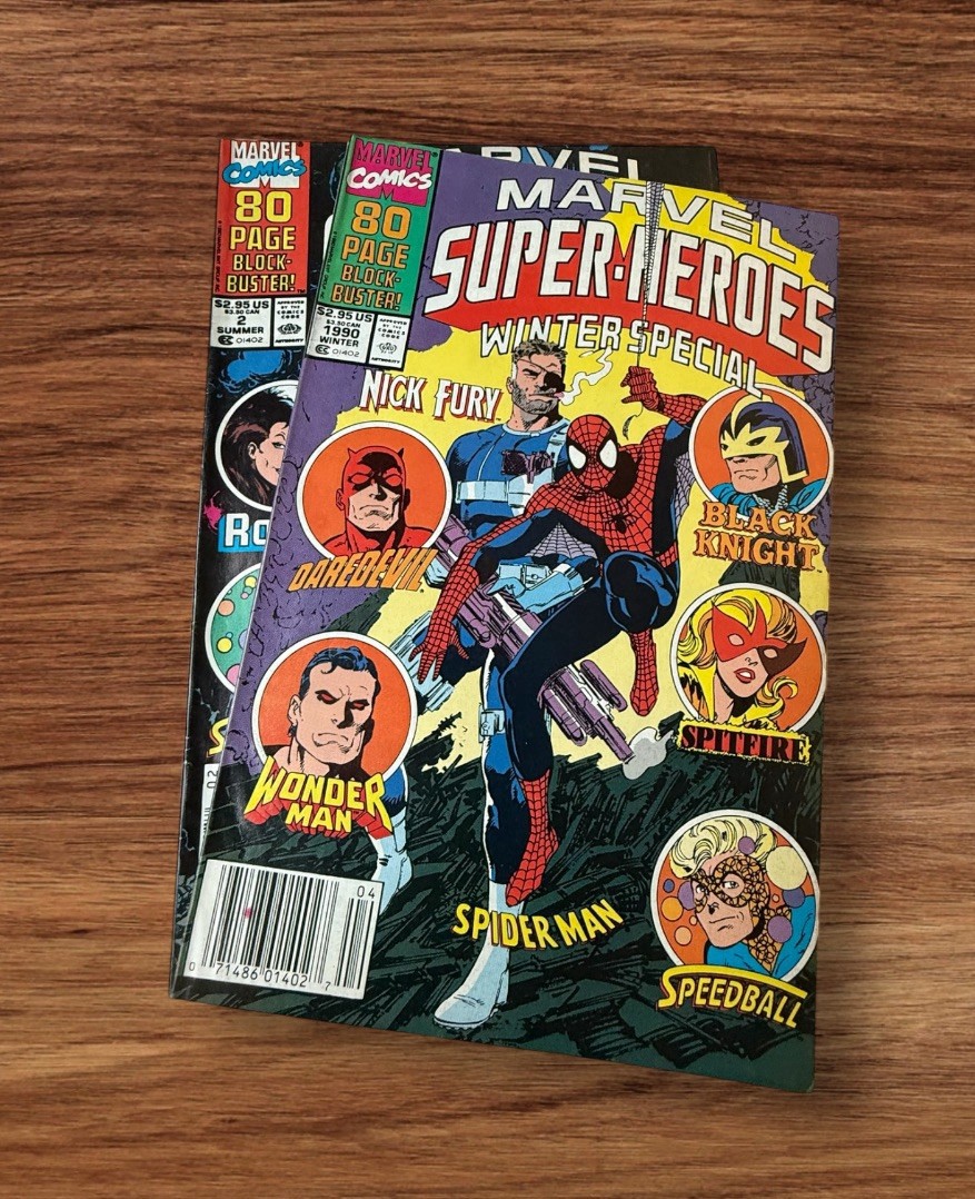Marvel Superhero’s Winter Special 1990 And Summer Special No 2 Marvel Superhero’s Winter Special 1990 And Summer Special No 2