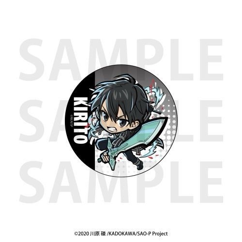 Sword Art Online Kirito And Eugeo Etoon Trading Can Badges