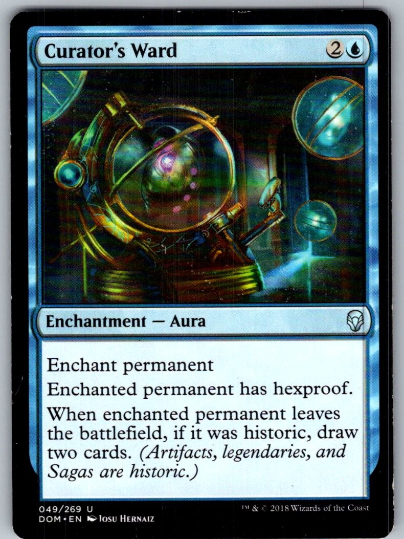 MTG - CURATOR\'S WARD DOMINARIA 49 DOM UC LP