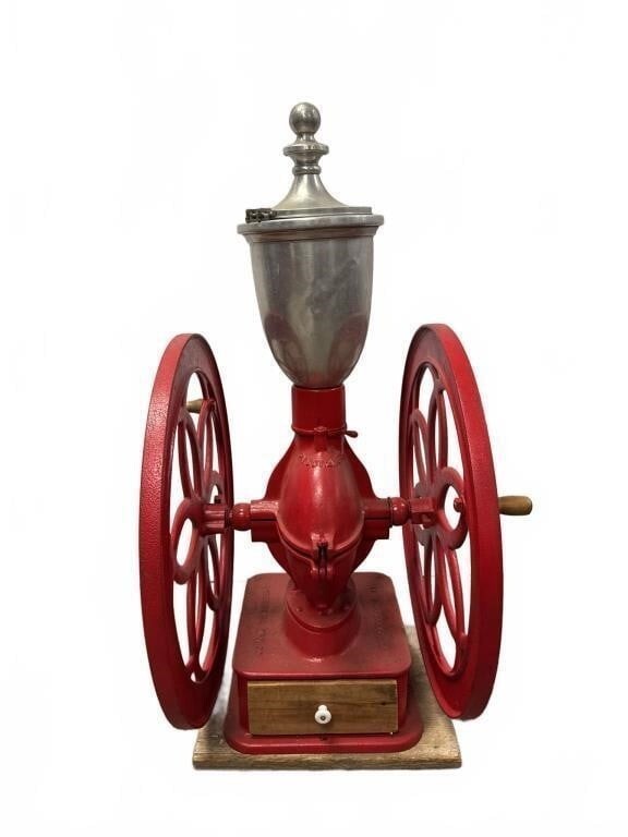 Antique Enterprise MFG Co Large Cast Iron Store Coffee Grinder 40\