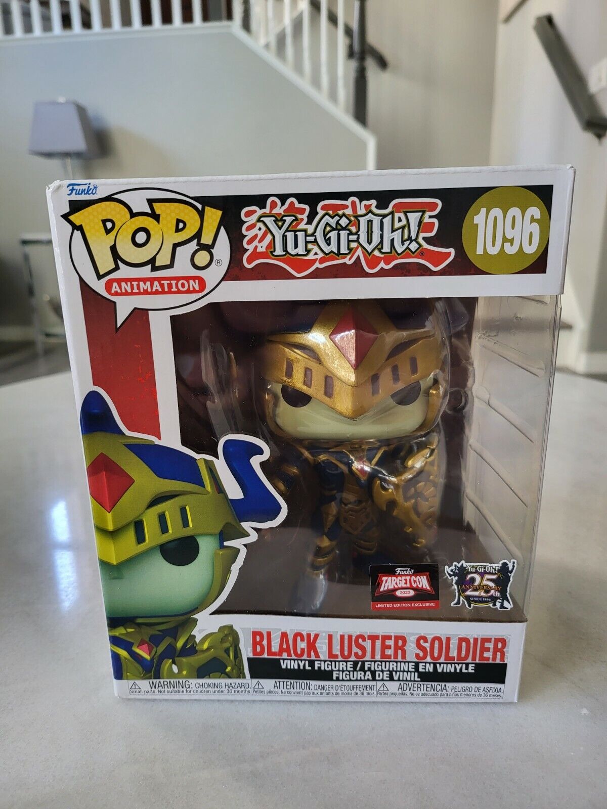 Funko POP Yu-Gi-Oh Black Luster Soldier #1096 Target Exclusive Brand New