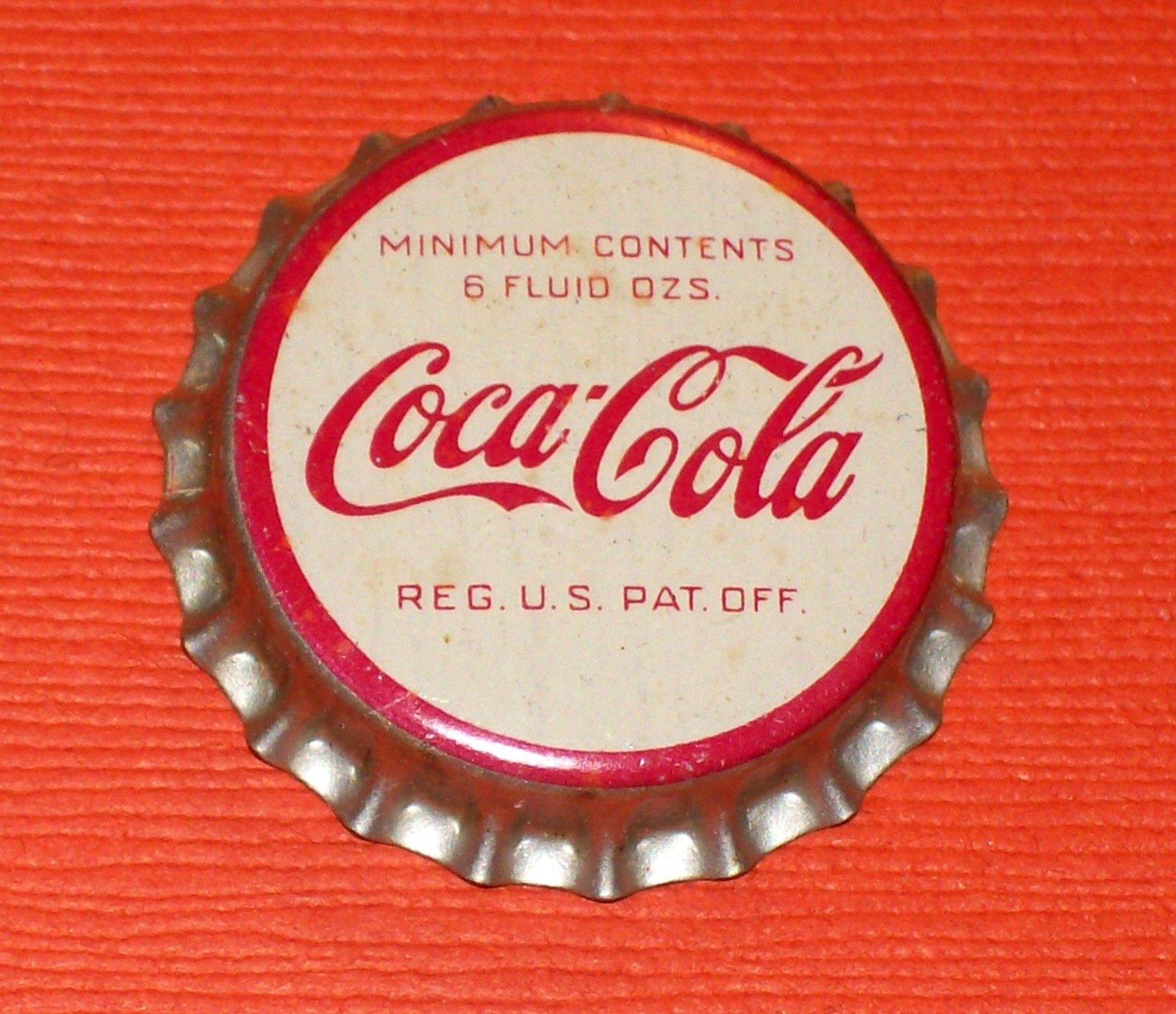 VINTAGE 1960\'s COCA-COLA COKE SODA POP COLA UNCRIMPED CORK LINED BOTTLE CAPS VINTAGE 1960\'s COCA-COLA COKE SODA POP COLA UNCRIMPED CORK LINED BOTTLE CAPS