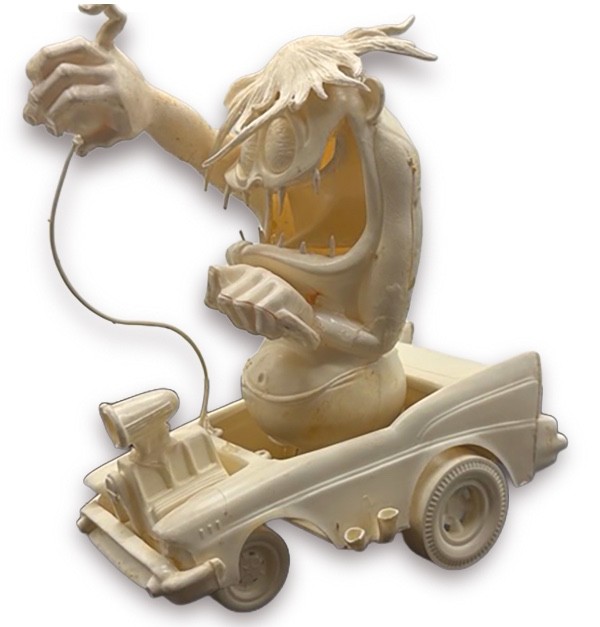 VRHTF NHRA ED BIG DADDY ROTH RAT FINK MR GASSER BUILT MODEL KIT READY FOR PAINT