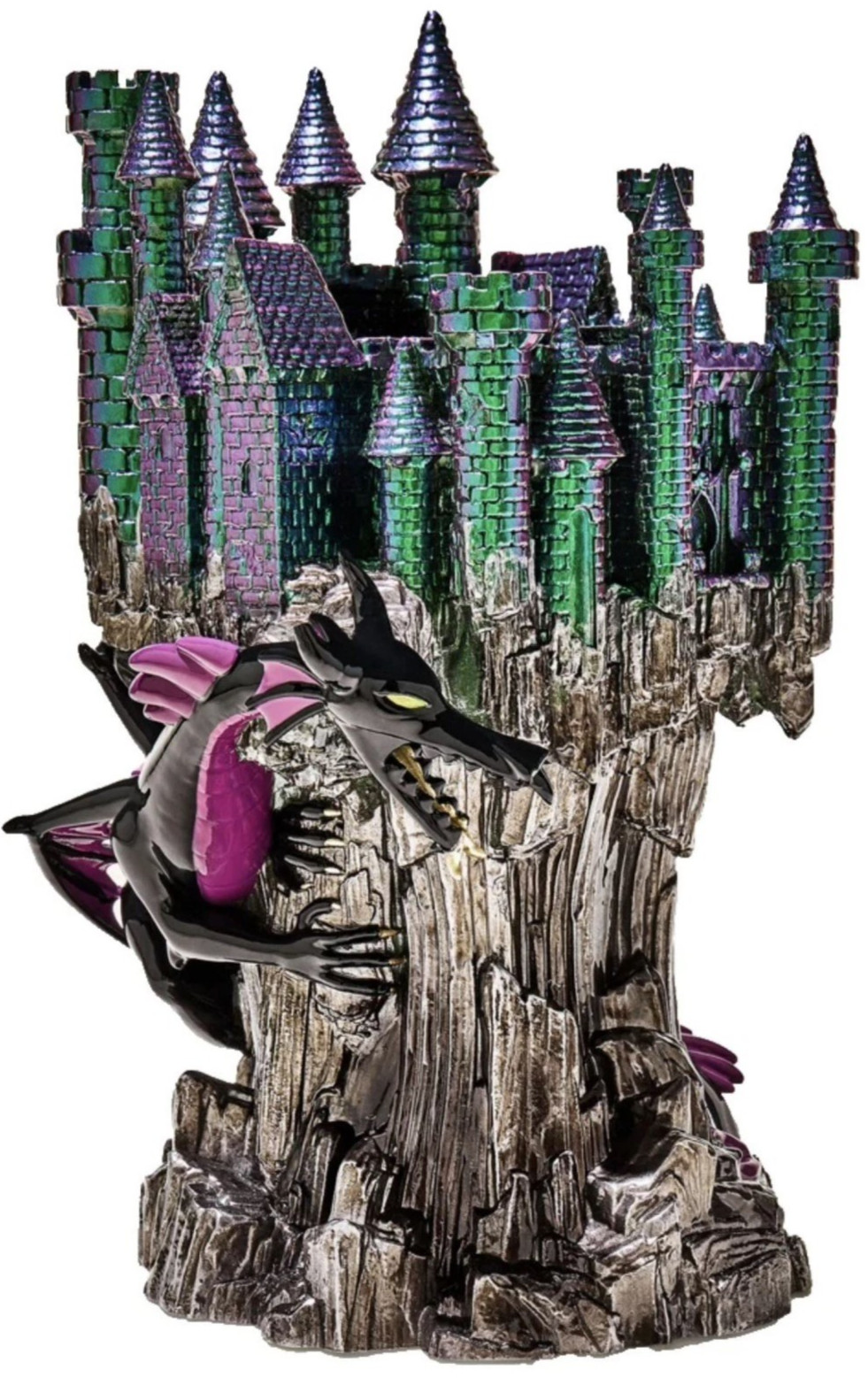 Maleficent Castle Disney Villains Candle Holder B & B Works NIB - 