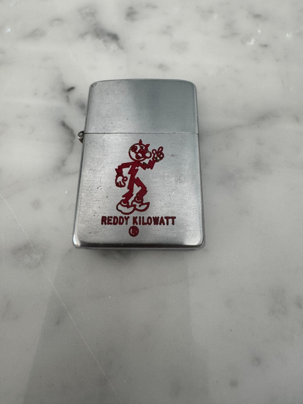 Rare 1955/1957 Reddy Kilowatt Zippo Lighter