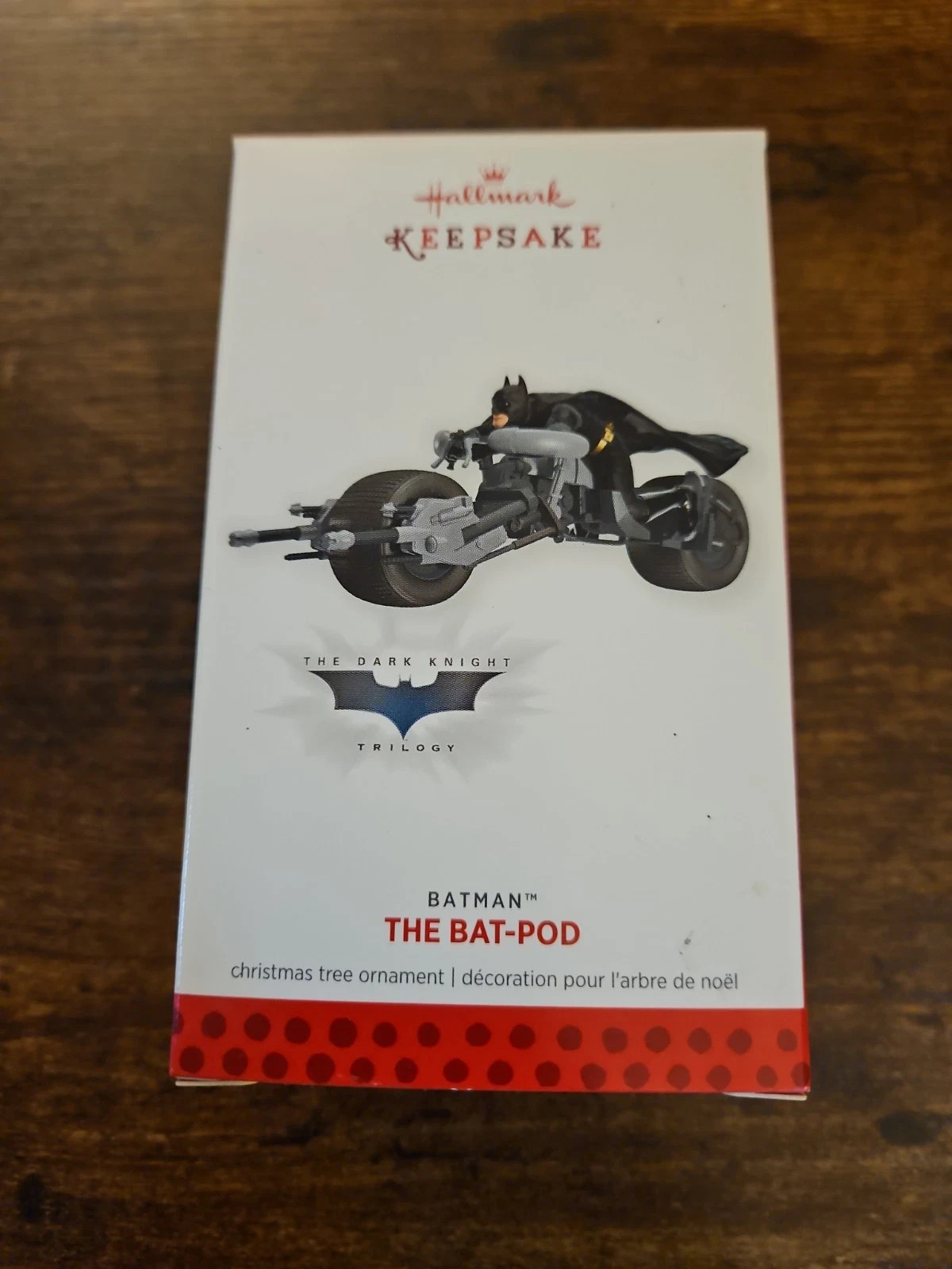Batman The Bat-Pod Hallmark Keepsake Ornament 2013 Limited Edition - 718-197
