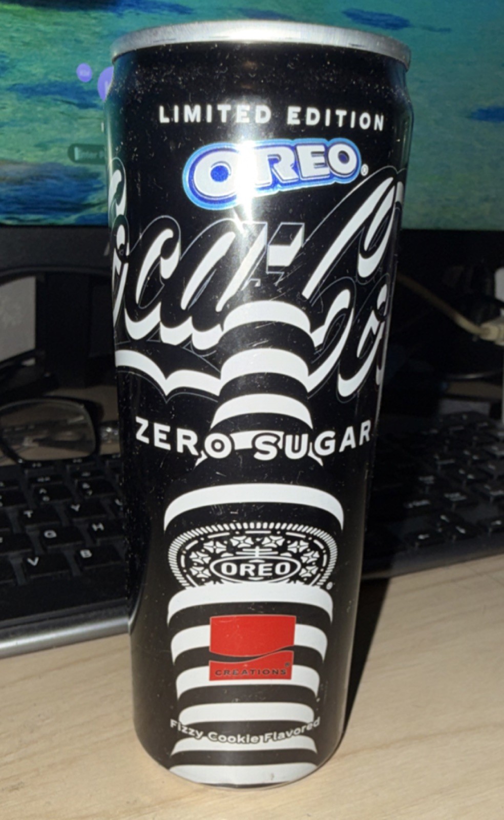 The Coca-Cola Zero Sugar Oreo Limited Edition Can (unopened)