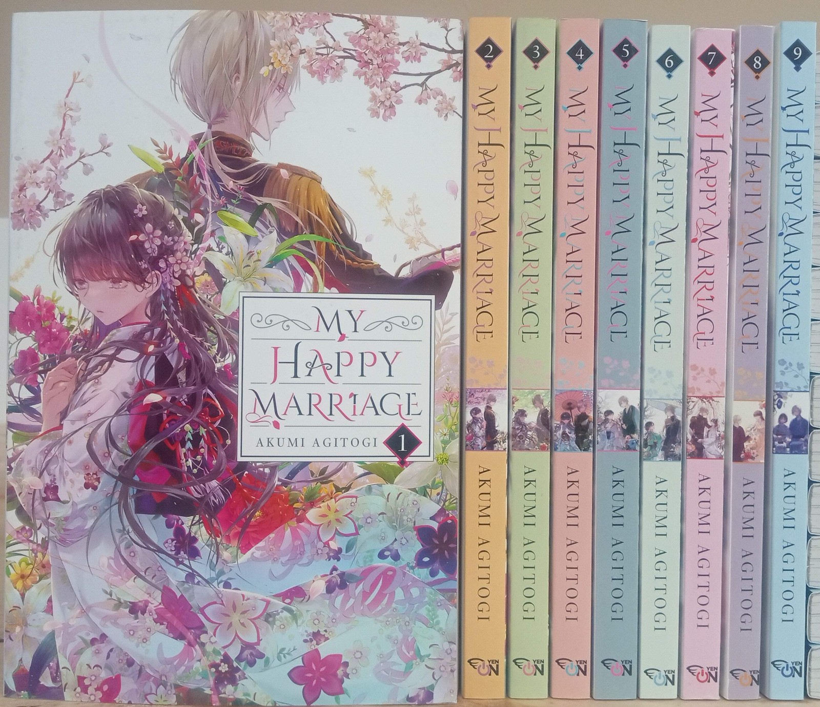 My Happy Marriage Light Novel Vol. 1-9 Set English