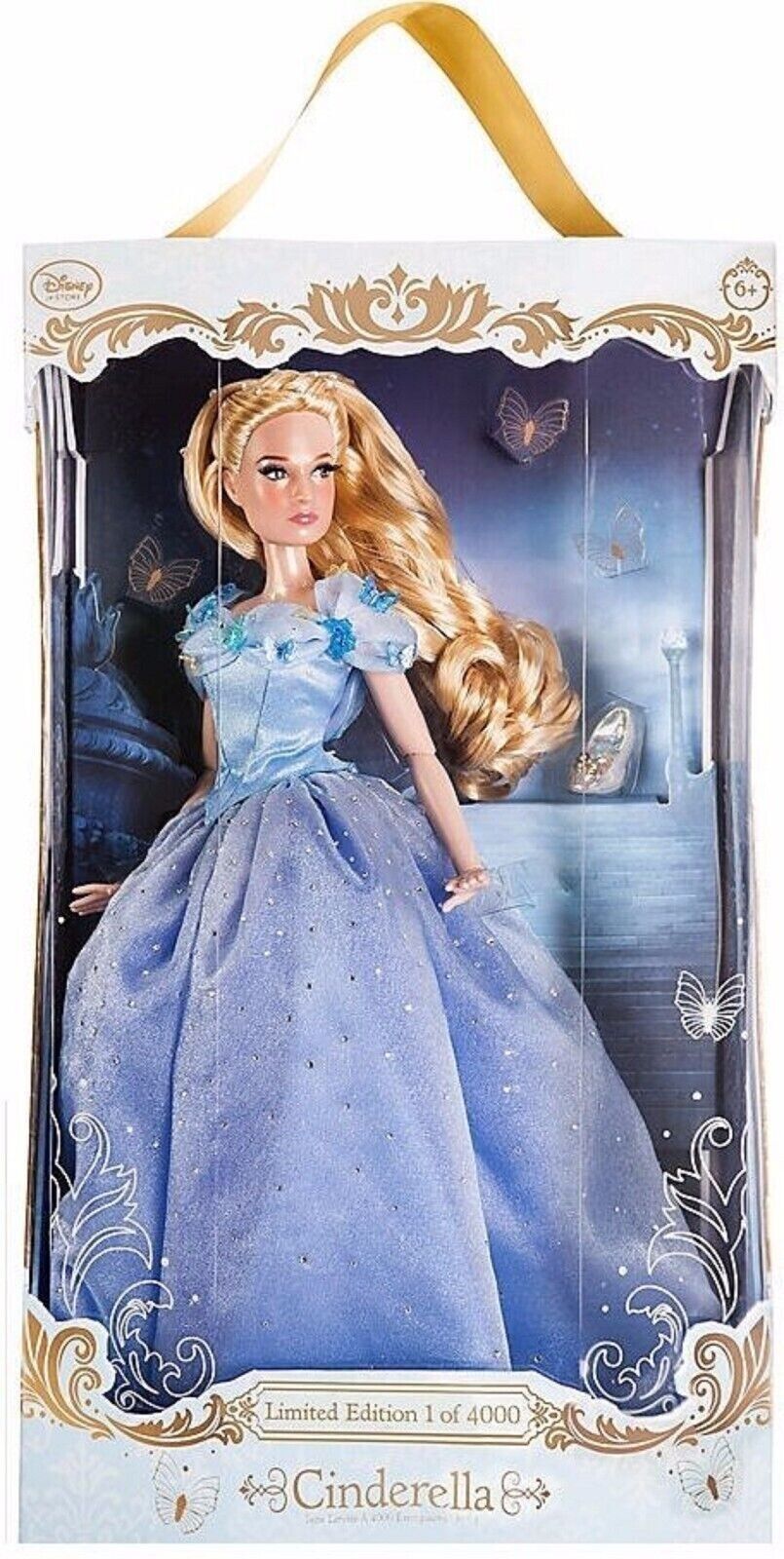 Disney Cinderella 2015 Live Action Movie Limited Edition Doll 17”