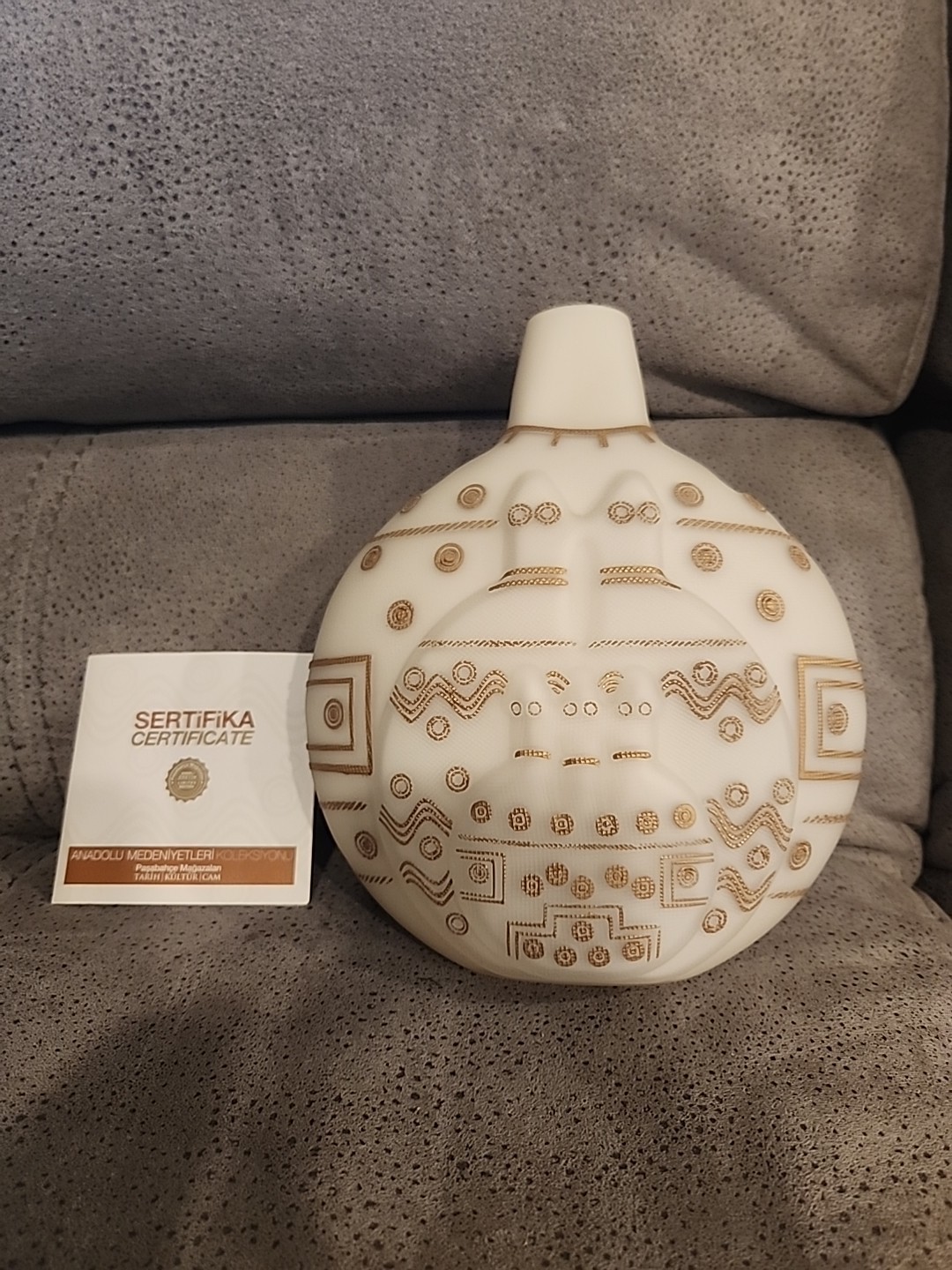 Turkish Idol Vase Anatolian Civilization Collection Limited Edition 10 Of...
