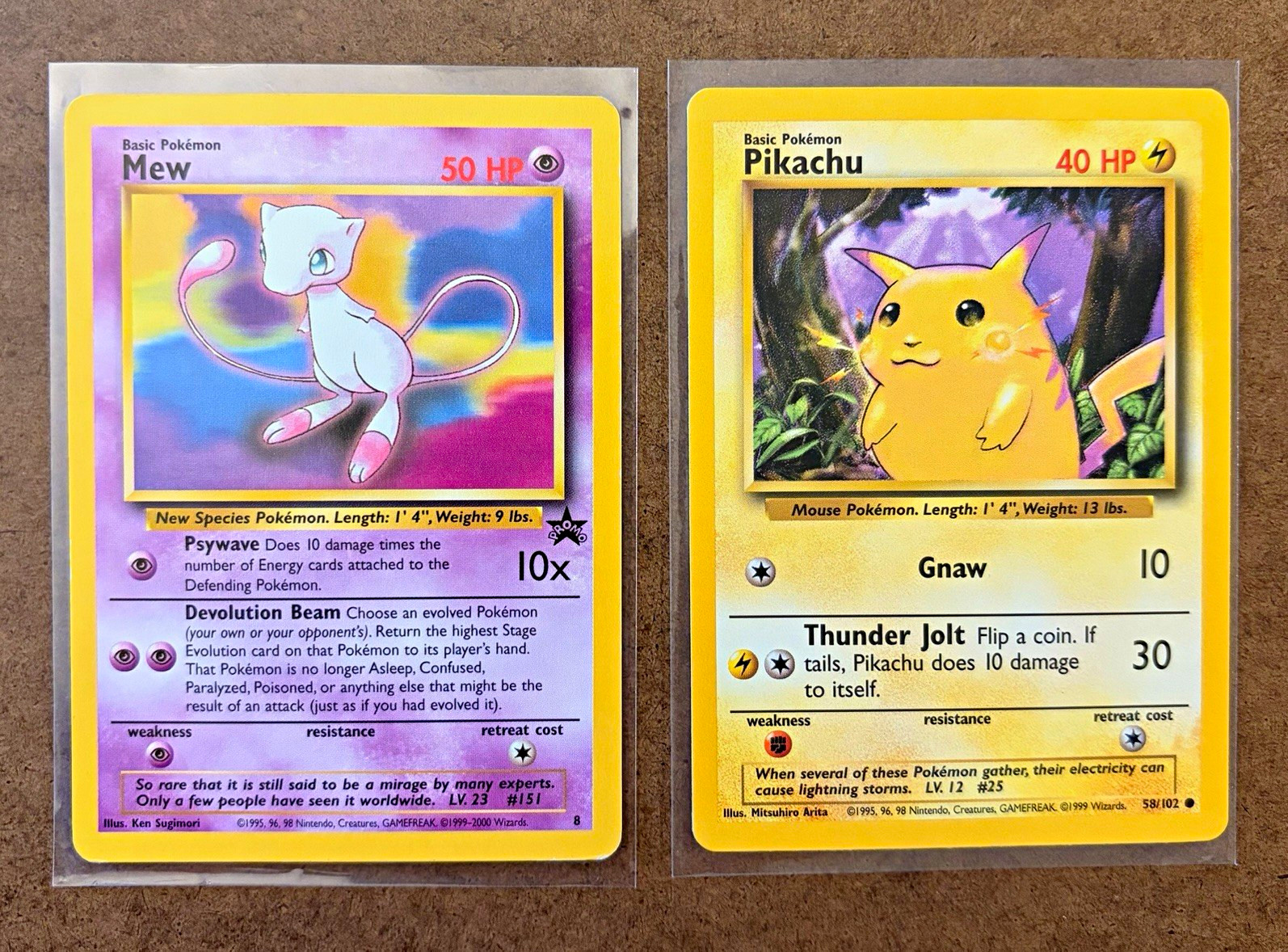Pokémon TCG 1st Edition and Unlimited Non Holo Vintage 17 Card Lot English