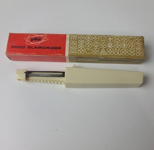 Vintage PBI Food Glamorizer Plastic 1963 MCM Complete Brochure Box Made in USA