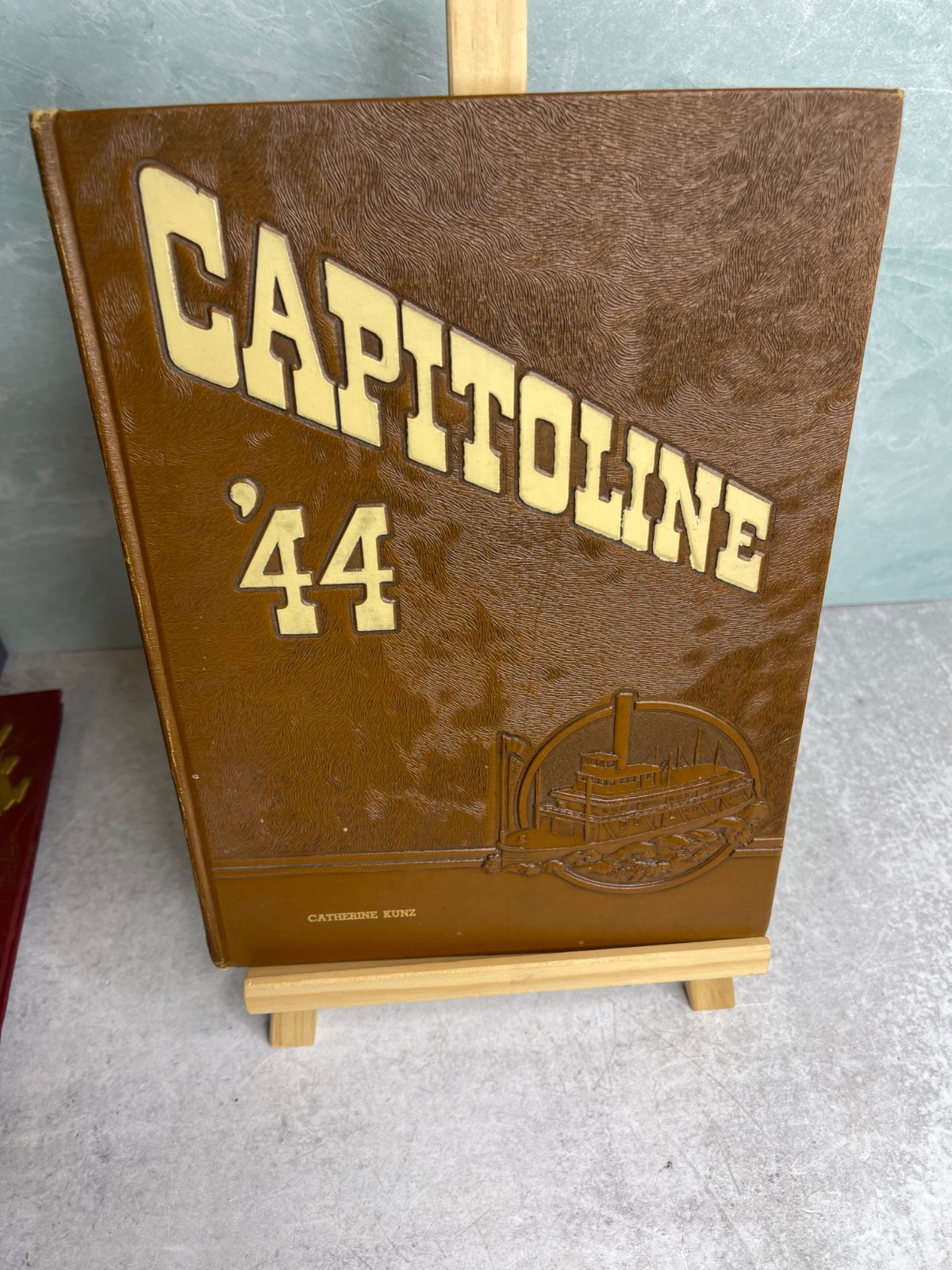 Vintage 1944 CAPITOLINE SPRINGFIELD HIGH School Yearbook Annual Springfield Illi