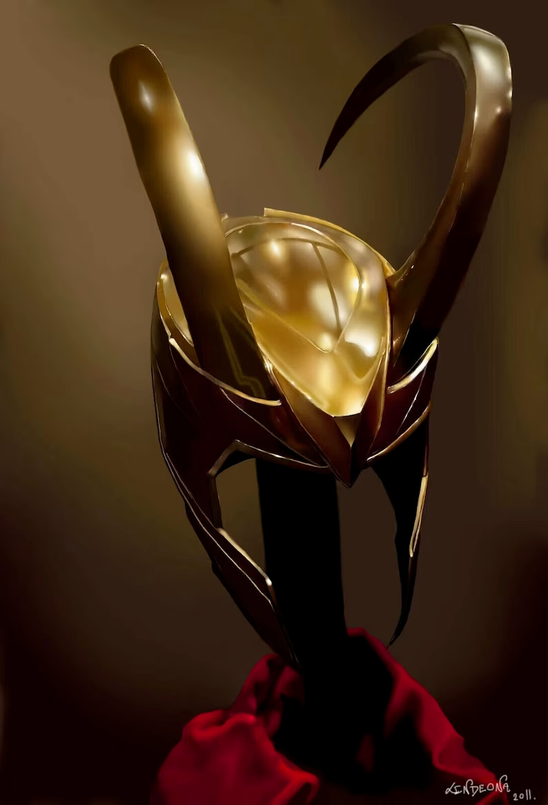 Loki Helmet-Marvel's Movie Character-Medieval Helmet Replica For Gift Halloween