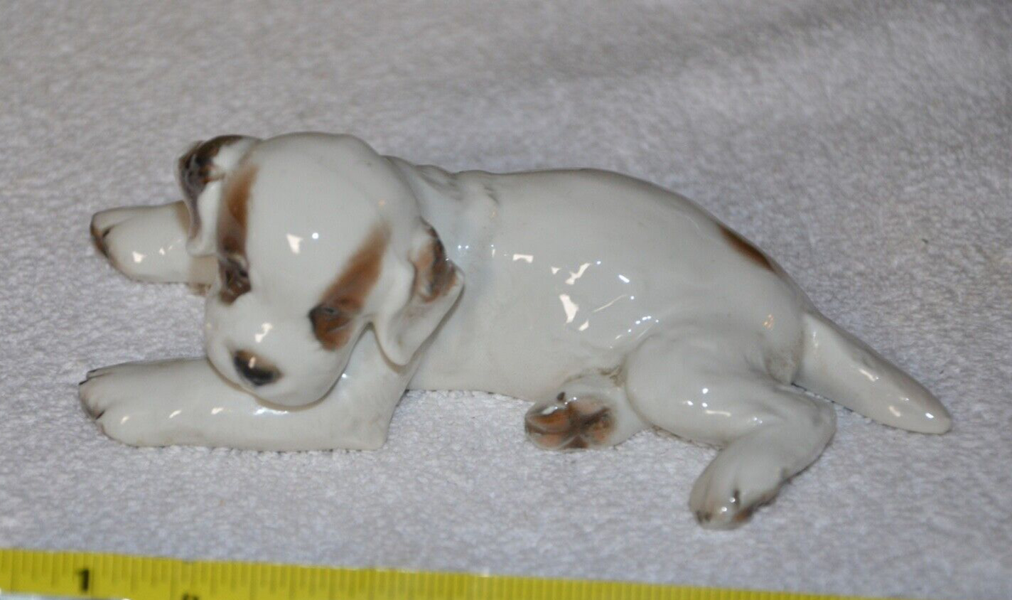 Antique Rosenthal Puppy  Fine Porcelain 6.5