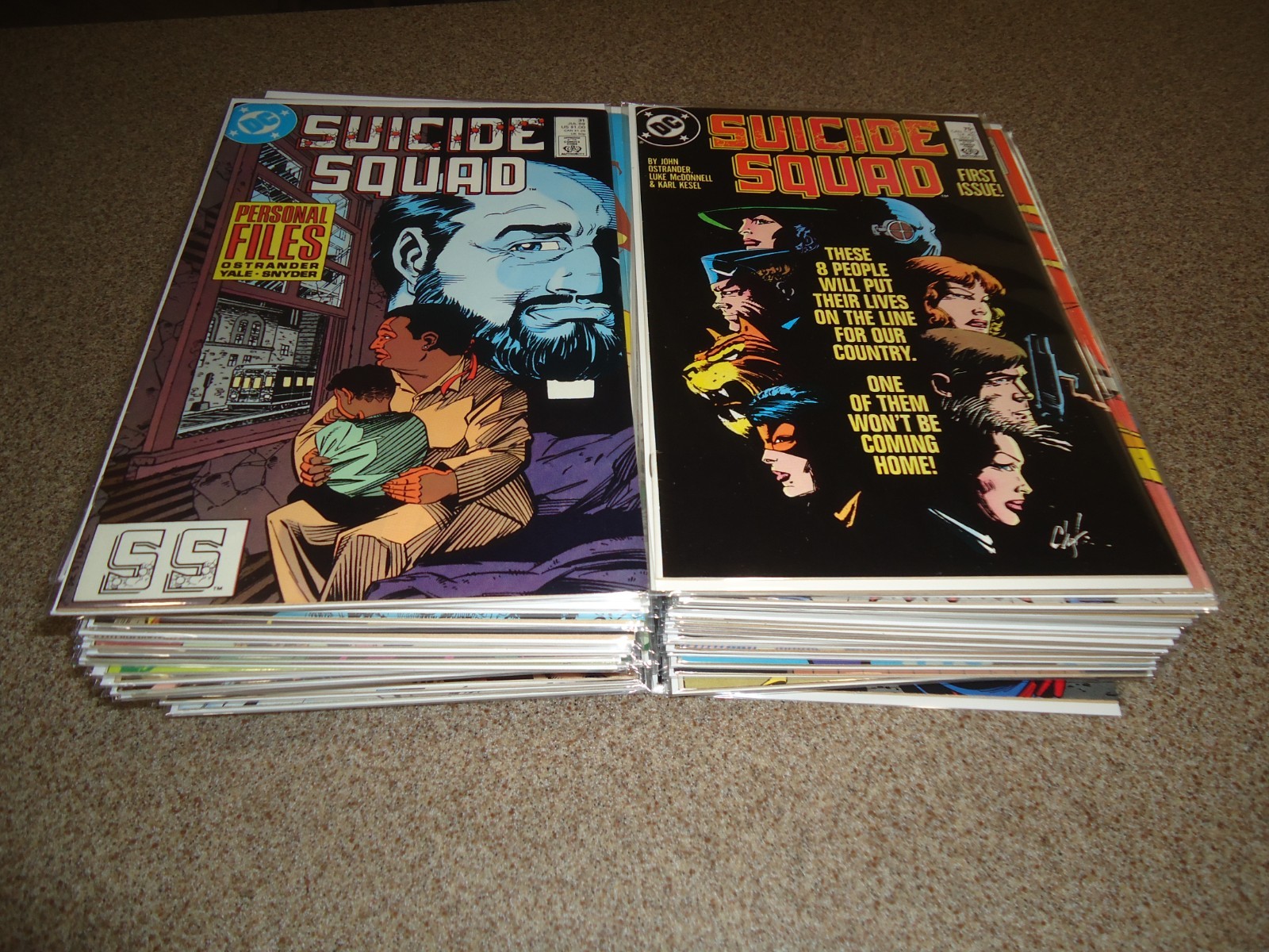 SUICIDE SQUAD COMPLETE FIRST SERIES 1-66 PLUS ANNUAL
