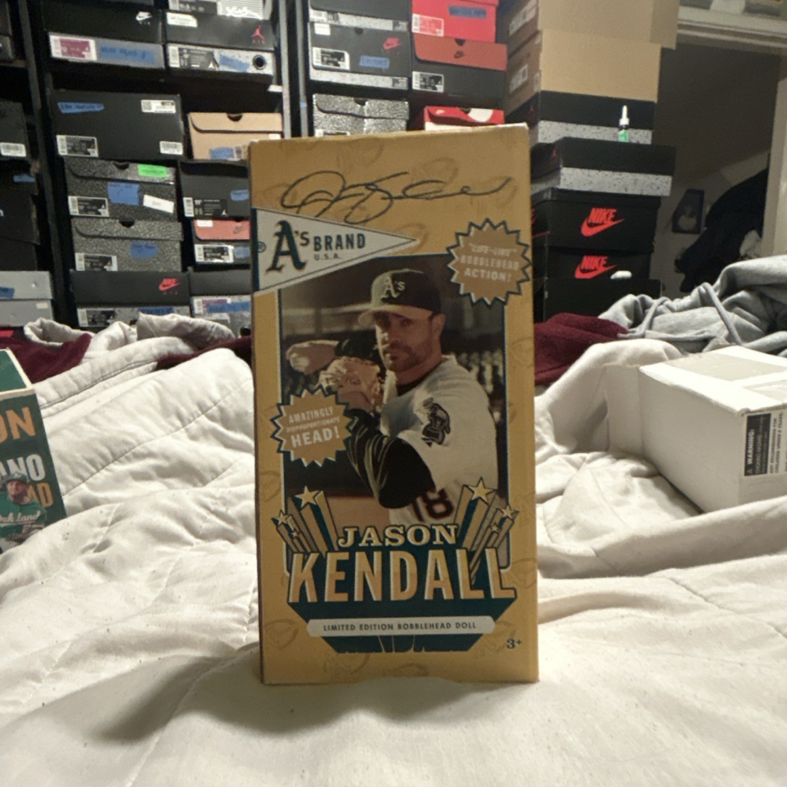 A's Brand Limited Edition Jason Kendall Bobblehead Oakland Athletics MLB
